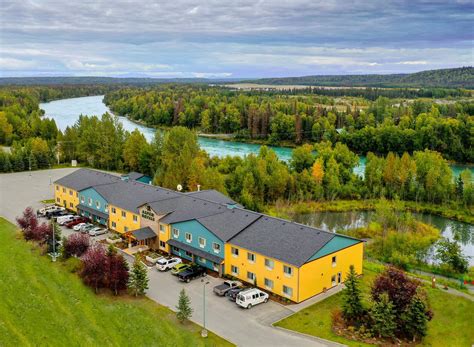 Soldotna hotels - Great Park. Located in the heart of Soldotna, this park parallels the Kenai River. There is a hiking path, large grassy area, band shell, basketball courts, two age-appropriate, playgrounds, plenty of parking, picnic tables, and covered area and restrooms. Review of: Soldotna Creek Park. Written May 26, 2023.